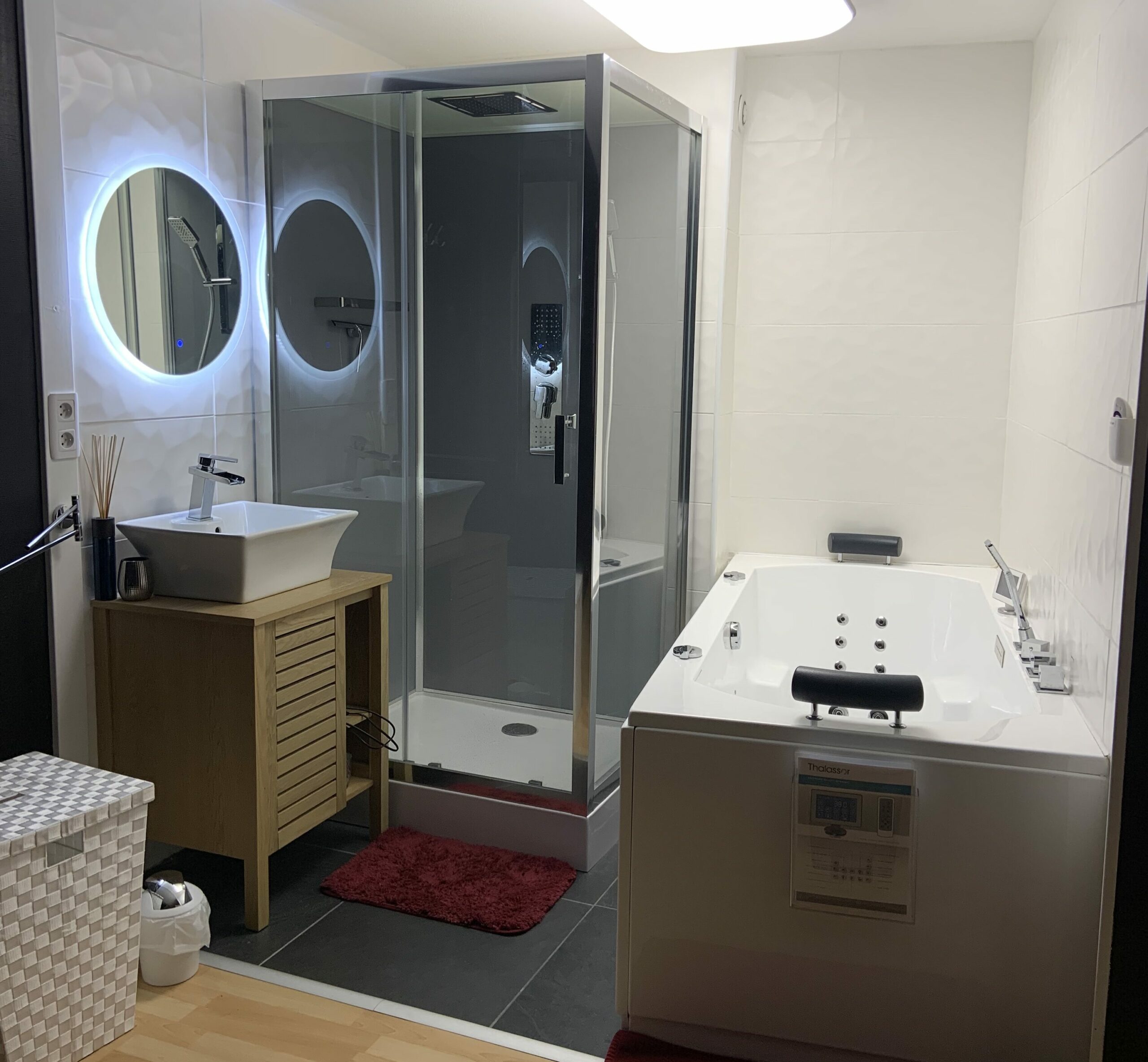 balnéothérapie salle de bain mystic room